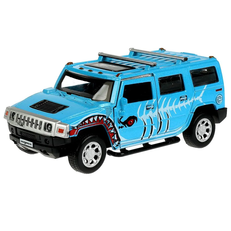 Модель металлическая HUMMER H2 ХИЩНИКИ 12 см