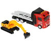 Машина пластиковая  автоперевозчик 20 см