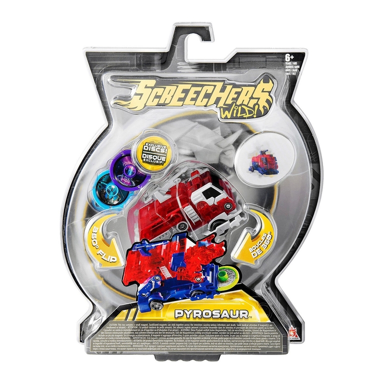 Машинка-трансформер Пирозавр л2 ТМ Screechers Wild