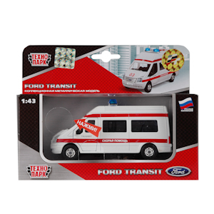Машина ТМ Технопарк Ford Transit Скорая помощь