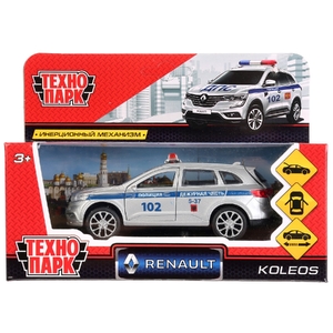 Машина Renault Koleos Полиция 12 см ТМ Технопарк