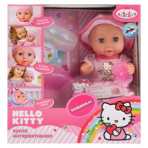 Пупс Hello Kitty 20 см 3 Функции пьет и писает закрывает глазки