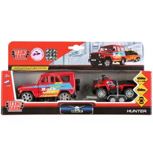 Машины UAZ Hunter с квадроциклом 7