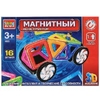 Игрушка конструктор магнитный Город Мастеров : машинка с фигуркой