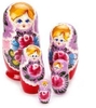 Матрешка 5 в 1 расписная (26469)
