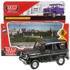 Модель металлическая UAZ HUNTER длина 12 см черный