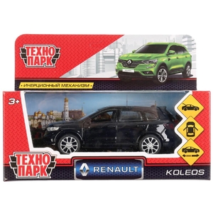 Машина Renault Koleos черная 12см