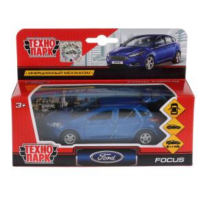 Машина Ford Focus хэтч Синий 12 см