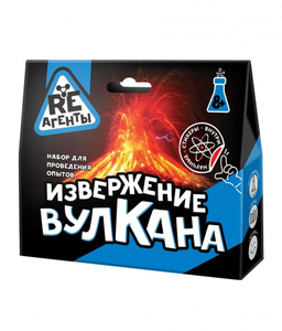 Набор химические опыты Извержение вулкана синий 273042