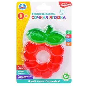 Развивающая игрушка прорезыватель Сочная ягодка ТМ Умка