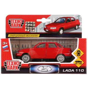 Машина LADA 110 12 см красная