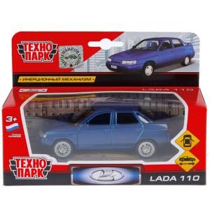 Машина LADA 110 12 см синяя