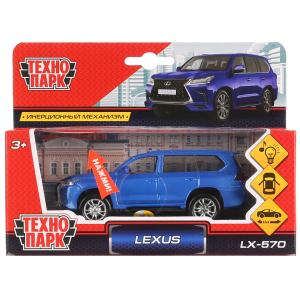 Машина со светом и звуком Lexus lx-570 12см
