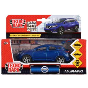 Машина Nissan murano 12 см откры двери Синяя