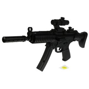 Автомат с лазерным прицелом с глушителем с пульками M593