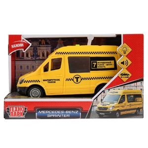 Машина Mercedes-Benz Sprinter такси 22 см
