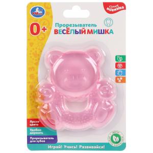 Развивающая игрушка прорезыватель Весёлый мишка ТМ Умка
