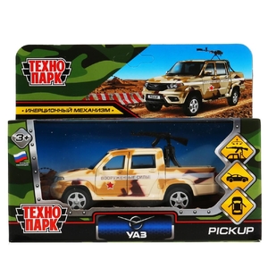 Машина UAZ PICKUP Полиция 12смТМ Технопарк