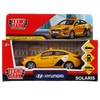 Модель металлическая HYUNDAI SOLARIS  12 см  синий