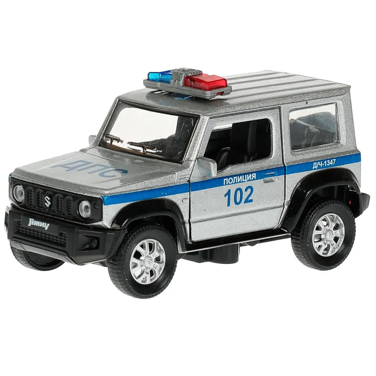 Модель металлическая Suzuki Jimny Полиция 11,5 см