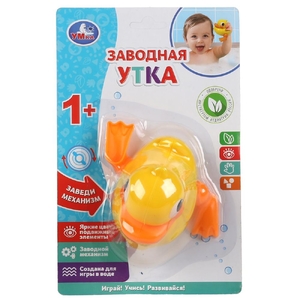 Заводная игрушка утка блистер ТМ Умка 303880