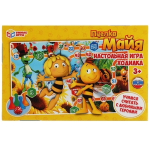 Пчелка Майя Настольная игра-ходилка ТМ Умные игры