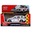 Модель Mitsubishi Pajero Sport Полиция 12 см белый ТМ Технопарк