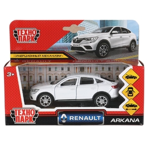 Машина Renault Arkana цвет белый