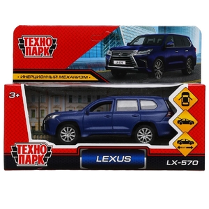 Машина Lexus LX570 цвет матовый синий