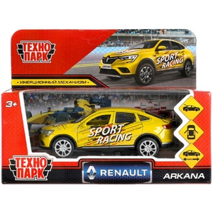 Машина Renault Arkana Спорт цвет жёлтый