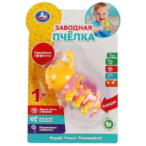 Заводная игрушка пчелка 1909H009-R ТМ Умка