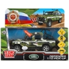 Машина со светом и звуком Land Rover Defender Picкup Камуфляж