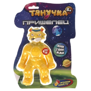 Игрушка антистресс тянучка Gришелец желтый, ТМ Играем вместе