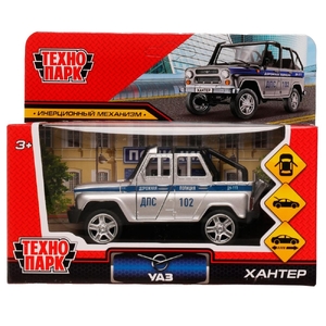 Модель UAZ Hunter Полиция 11 ТМ Технопарк