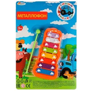 Металлофон Синий Трактор