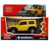 Модель металлическая SUZUKI JIMNY 11,5 см  желтый