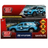 Модель металлическая HYUNDAI SANTAFE SPORT 12 см голубой