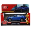 Модель металлическая BMW X6 длина 12 см синий