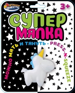 Супер мялка единорог пена