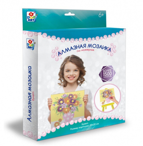 Алмазная мозаика Букет