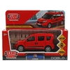 Модель металлическая FIAT DOBLO 12 см  красный