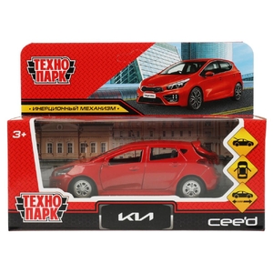 Модель металлическая KIA CEED длина 12 см