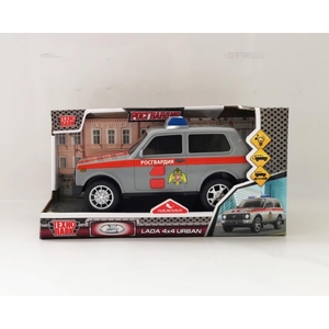 Модель пластик свет-звук LADA 4x4 URBAN РОСГВАРДИЯ 19,5 см