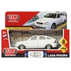 Модель металлическая LADA PRIORA 12 см белый