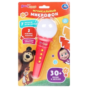 Музыкальный микрофон 30 песен и звуков