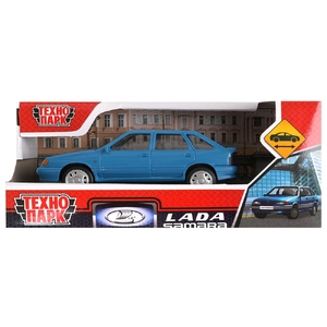 Модель пластиковая LADA LADA - 2114 "SAMARA" без дверей, 11 cm, синий