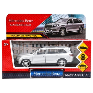 Модель металлическая MERCEDES - BENZ gls maybach 12 см иридий