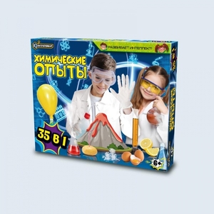 Опыты химия набор 35 в 1
