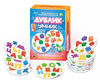 Настольная игра Дублик-умник Буквы и фигуры 60 карточек