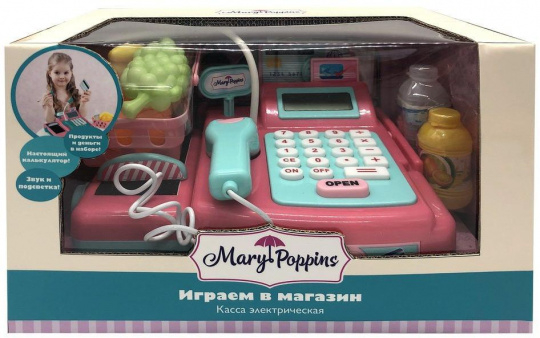 Касса электронная коралл Играем в магазин